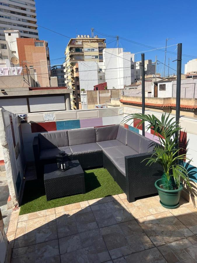 Habitacion Con Terraza En Alicante Exterior foto